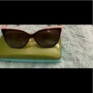 Kate Spade Cat Eye Polarized Sunglasses Daesha with case Tortoise Shell …